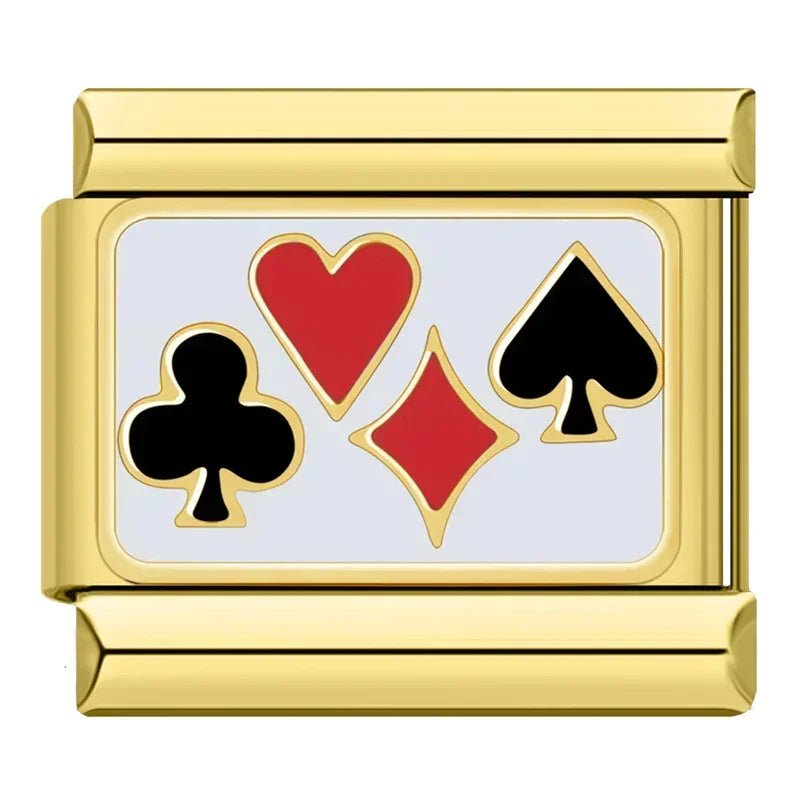 Charm Cartas Poker - Italian Charms