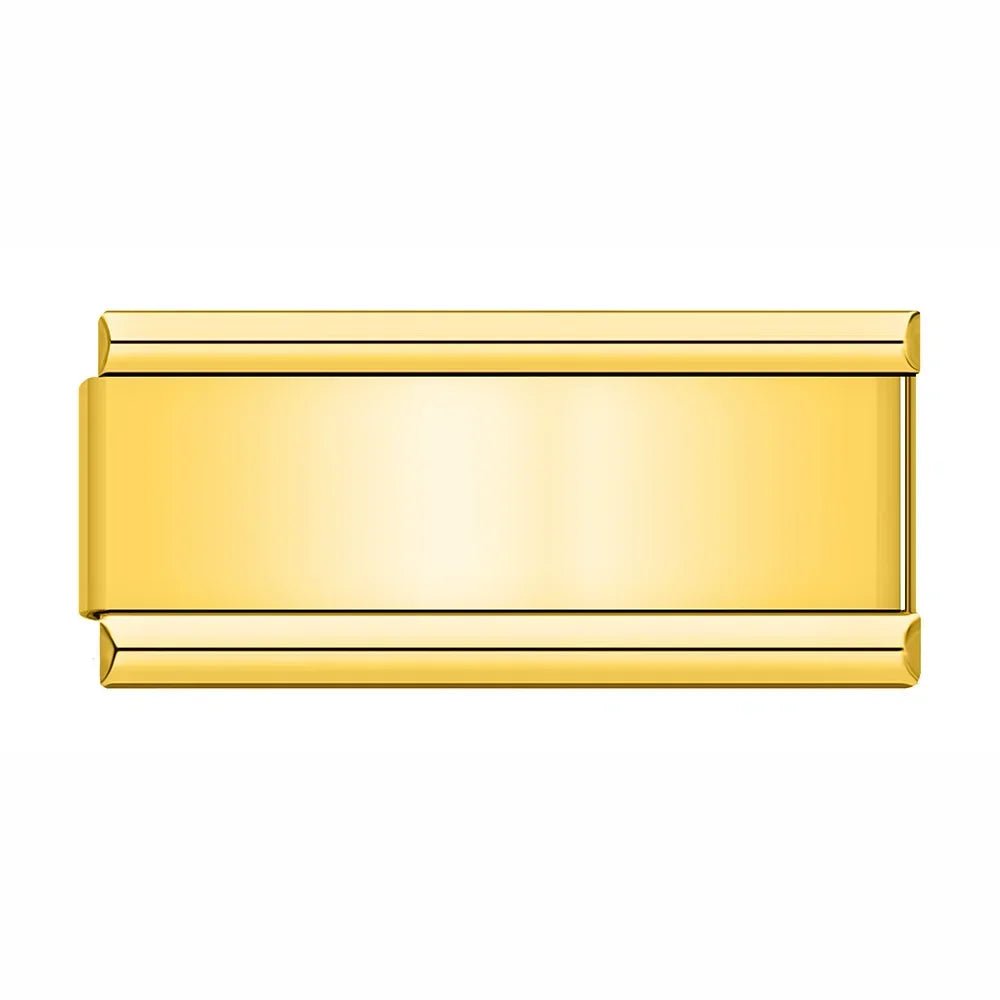 Charm Doble Dorado - Italian Charms