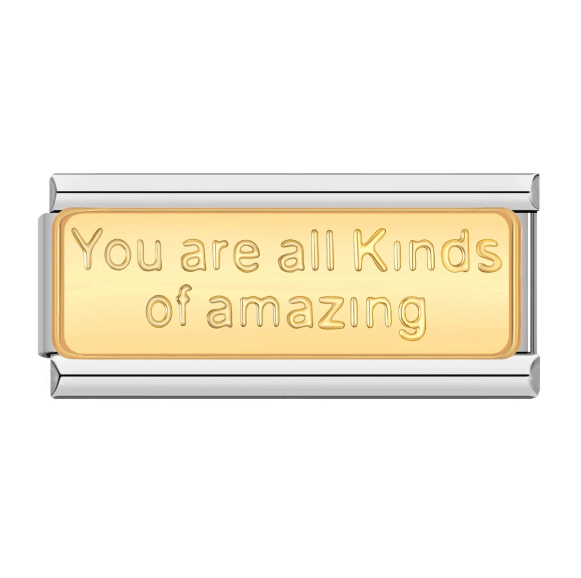 Charm Doble Frase - Italian Charms