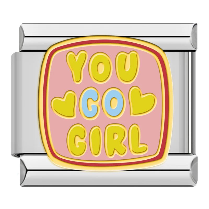 Charm You Go Girl - Italian Charms
