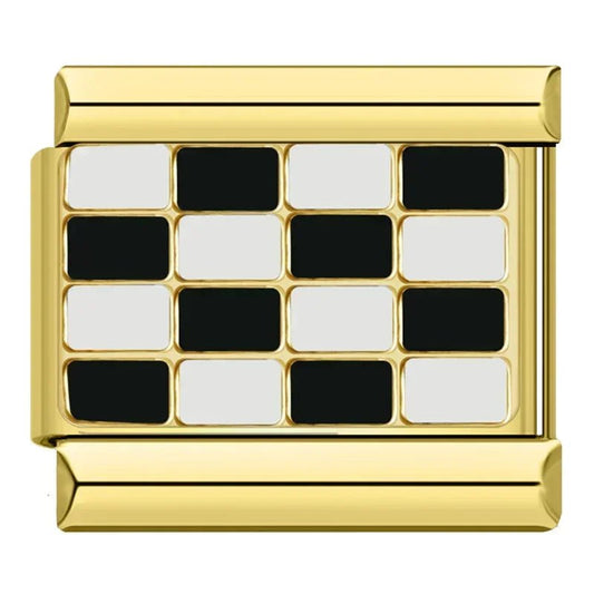 Charm Ajedrez / Bandera Formula 1 - Italian Charms