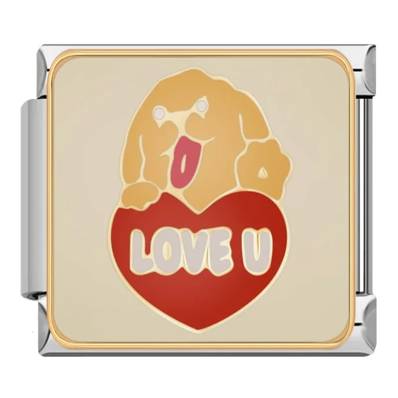 Charm Amor Perro - Italian Charms