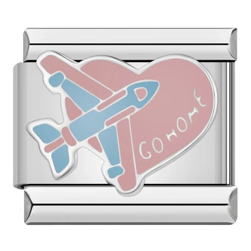 Charm Avion Viaje - Italian Charms