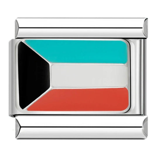 Charm Bandera de Kuwait - Italian Charms
