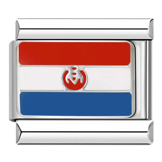 Charm Bandera de los Países Bajos - Italian Charms
