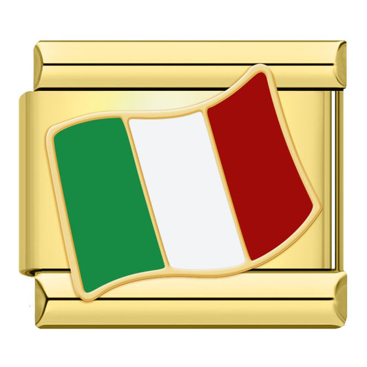 Charm Bandera de México - Italian Charms