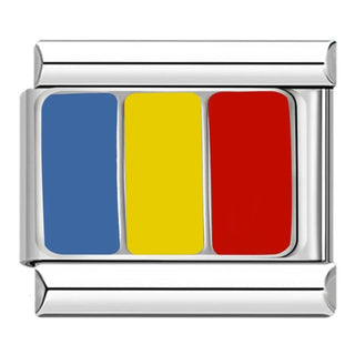 Charm Bandera de Rumania - Italian Charms