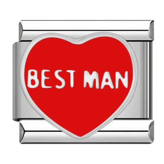 Charm Best Man - Italian Charms