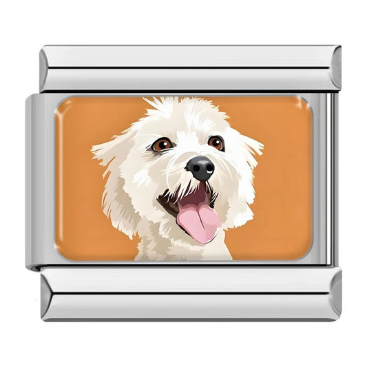 Charm Bichón Maltés - Italian Charms