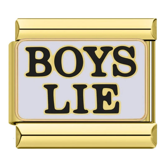 Charm Boys Lie - Italian Charms