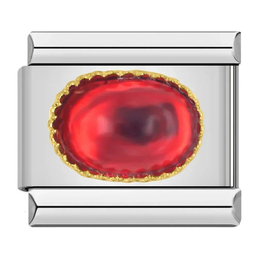 Charm Brillo Rojo - Italian Charms