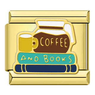 Charm Cafe y libros - Italian Charms