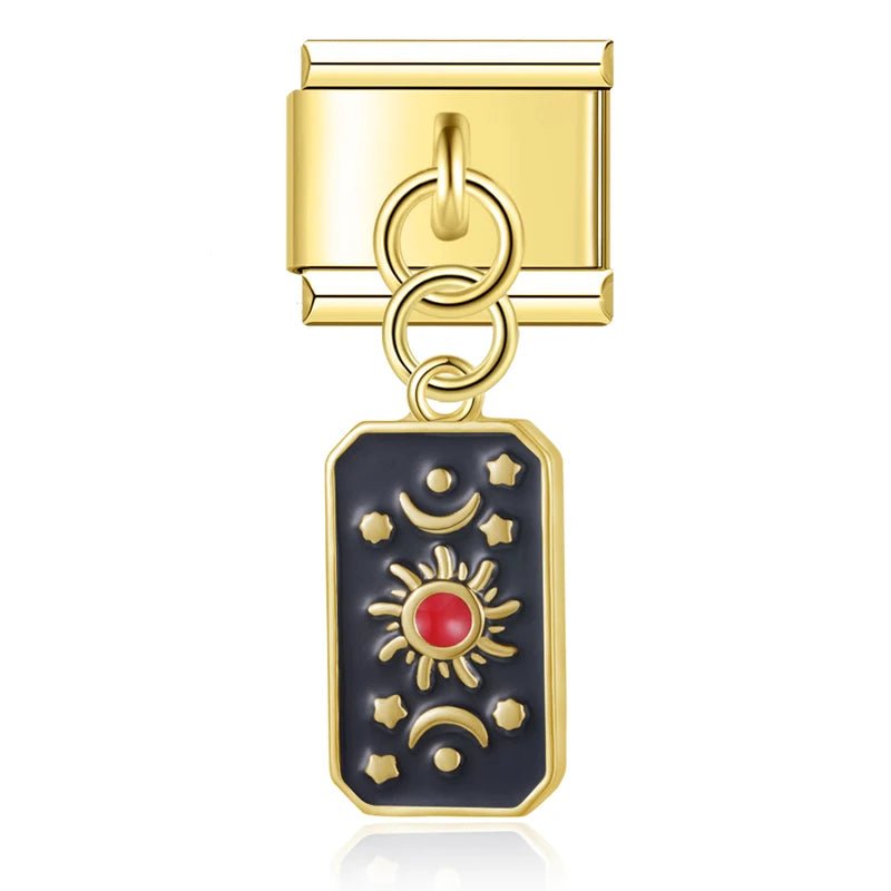 Charm carta de tarot El Sol - Italian Charms