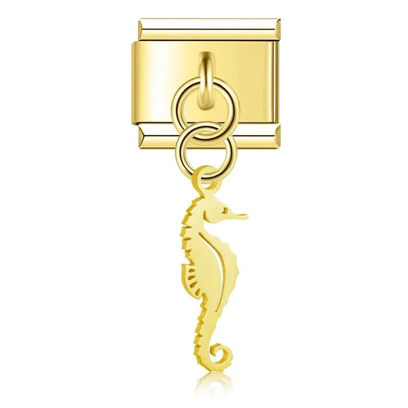 Charm Colgante Caballito de Mar - Italian Charms