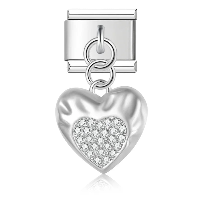Charm Colgante Corazón - Italian Charms