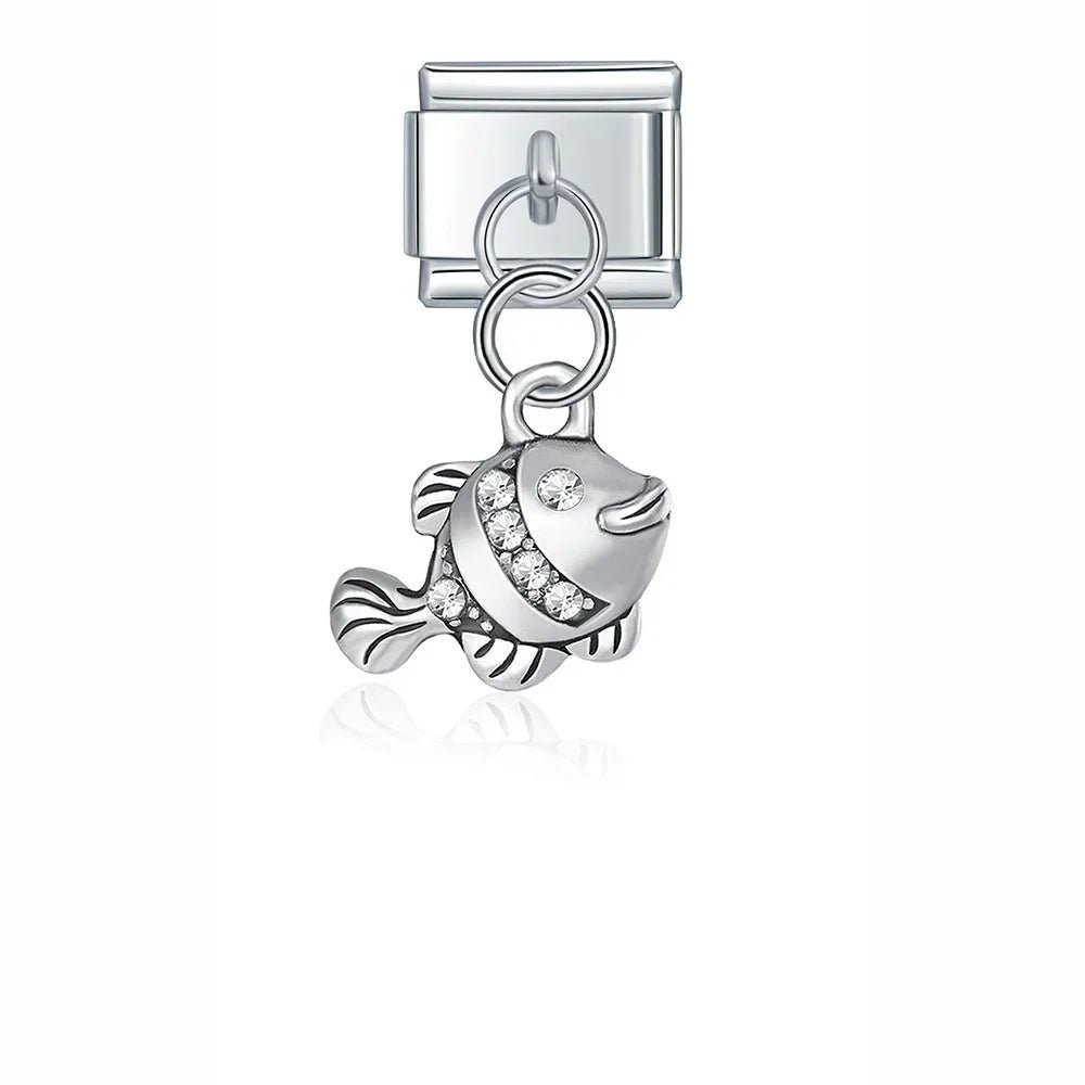 Charm Colgante Pez - Italian Charms