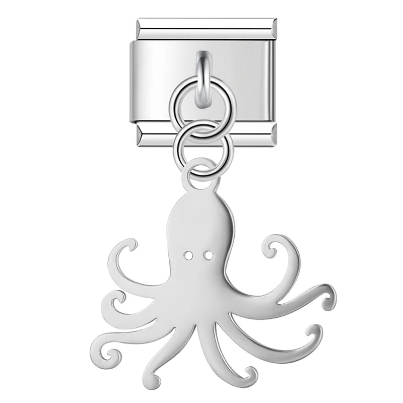 Charm Colgante pulpo - Italian Charms