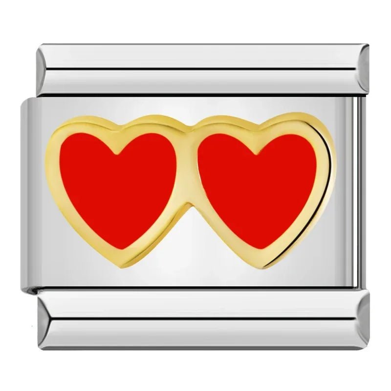 Charm Corazones - Italian Charms