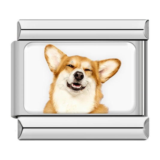 Charm Corgi - Italian Charms