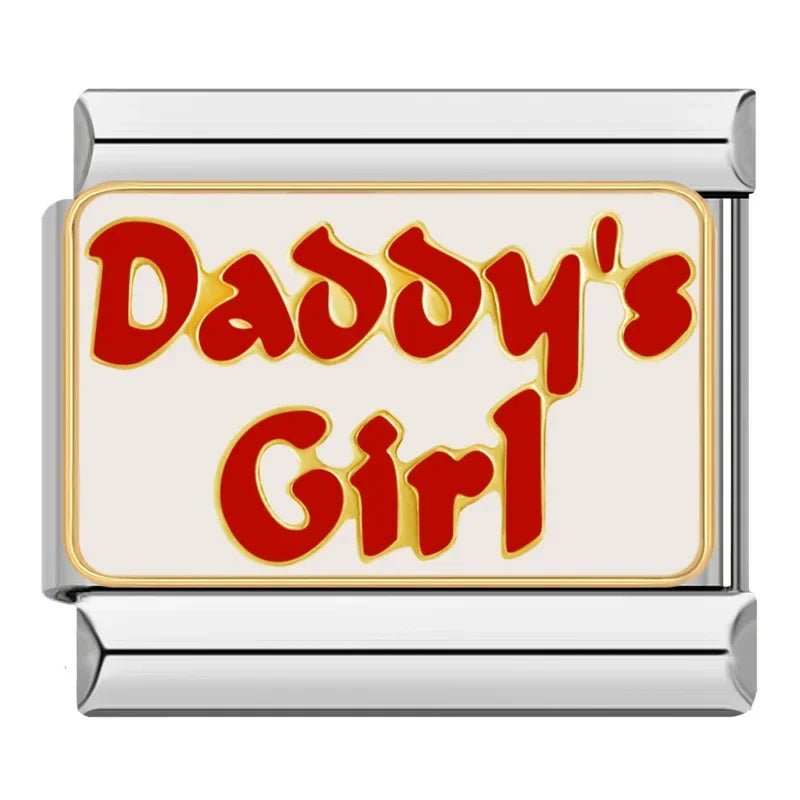 Charm Daddys girl - Italian Charms