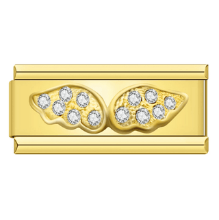 Charm Doble Alas - Italian Charms