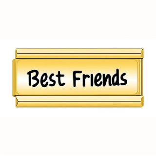 Charm Doble Best Friends - Italian Charms