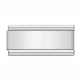Charm Doble Plateado - Italian Charms