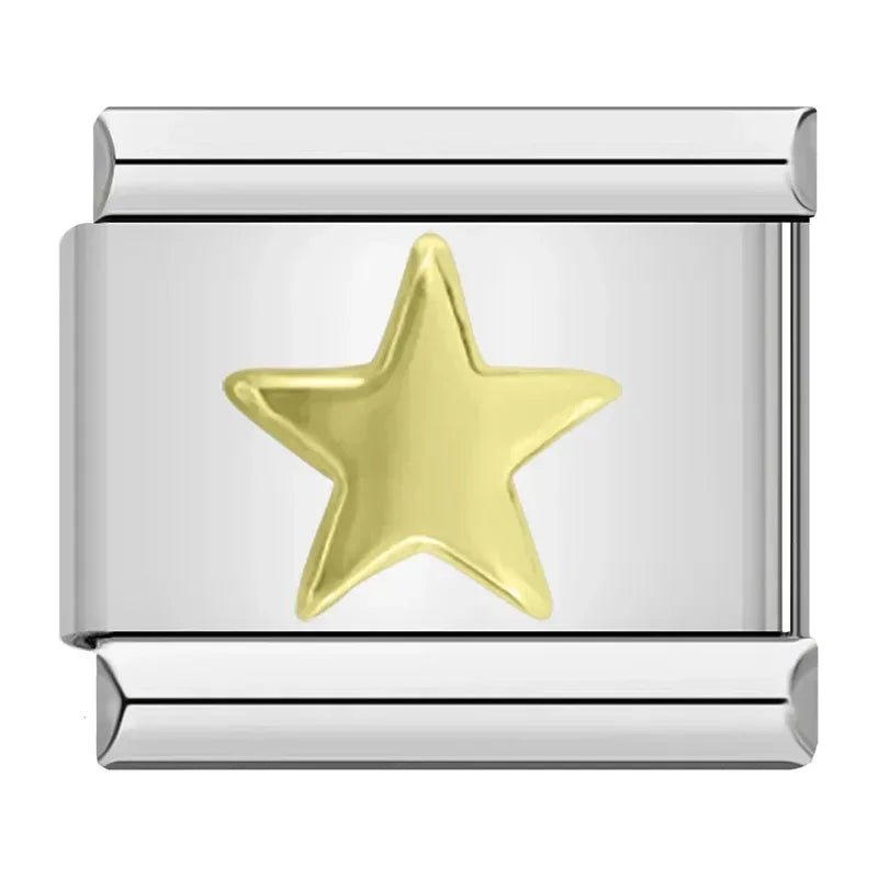 Charm Estrella dorado - Italian Charms