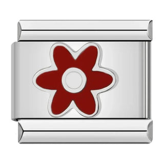 Charm Flor Roja - Italian Charms