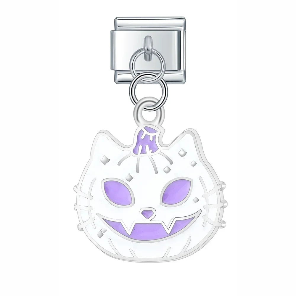 Charm Gato halloween - Italian Charms