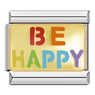 Charm Happy se feliz - Italian Charms