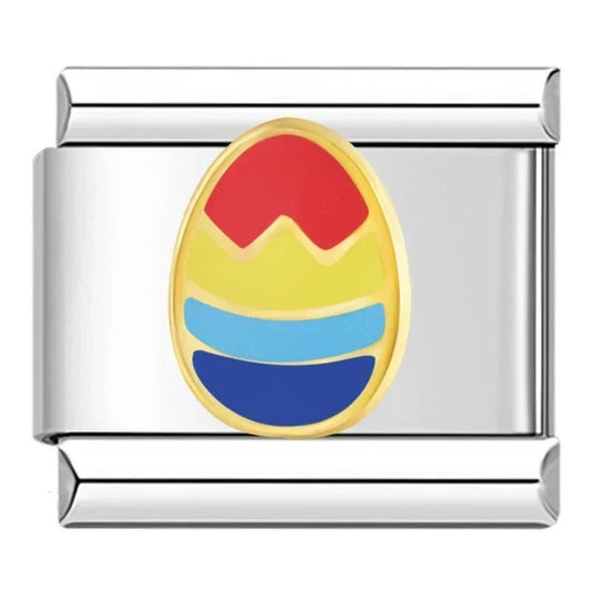 Charm Huevo colorido - Italian Charms