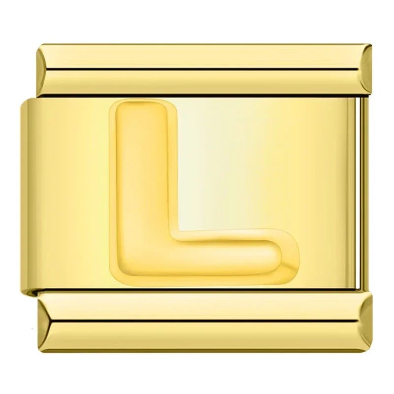 Charm Letra L - Italian Charms