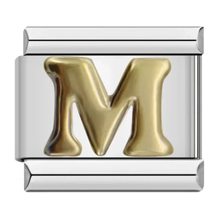 Charm Letra M - Italian Charms