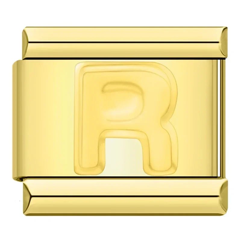 Charm Letra R - Italian Charms