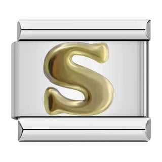 Charm Letra S - Italian Charms