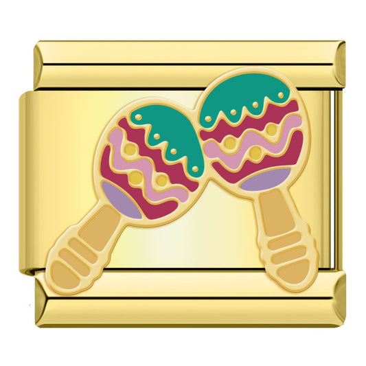 Charm Maracas - Italian Charms
