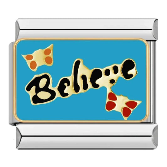 Charm Mariposas Believe - Italian Charms