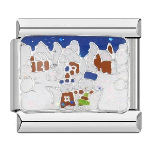 Charm Navidad Nieve - Italian Charms
