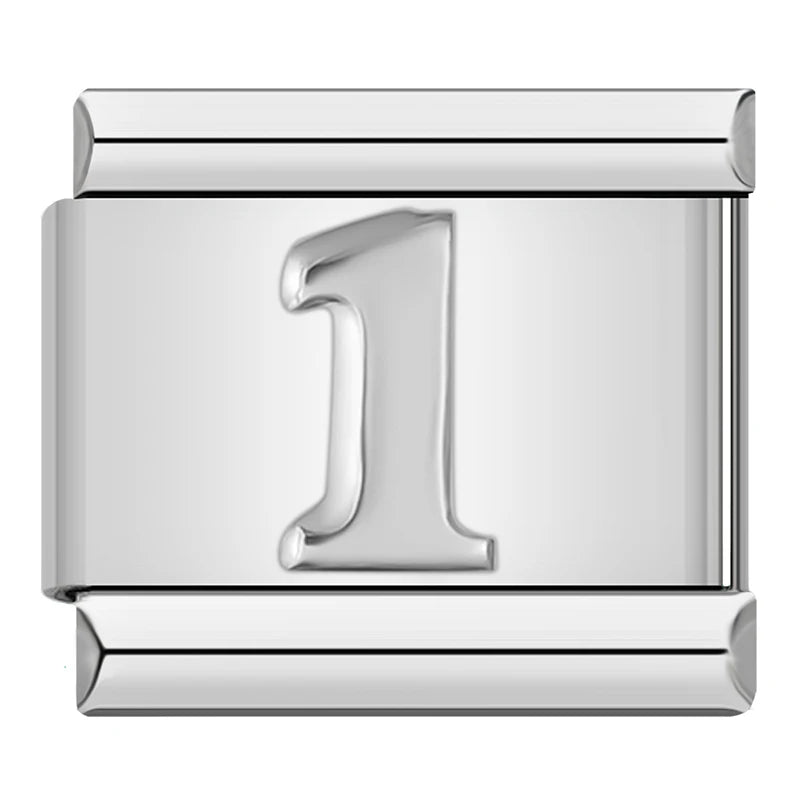 Charm Número 1 - Italian Charms