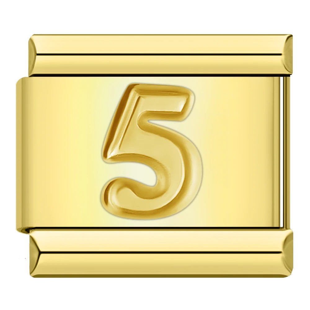 Charm Número 5 - Italian Charms