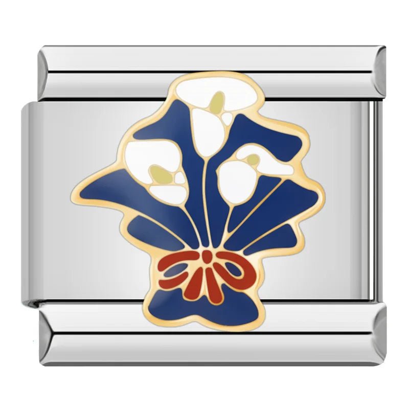 Charm Ramo lirios - Italian Charms