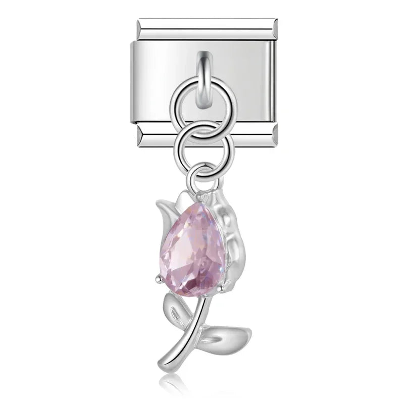 Charm Rosa - Italian Charms