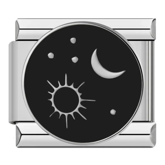 Charm Sol y Luna - Italian Charms