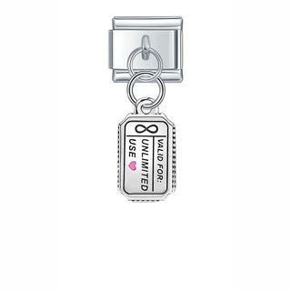 Charm Ticket - Italian Charms