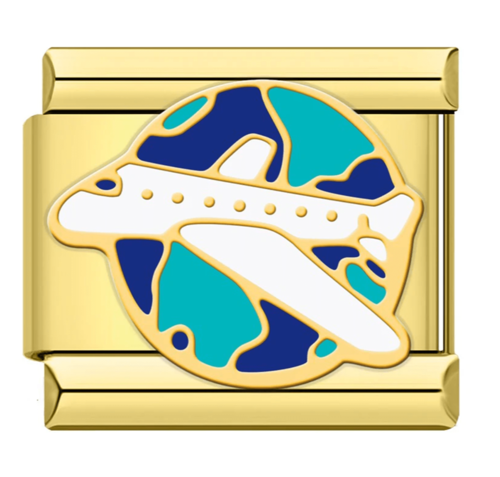 Charm Viaje Avión - Italian Charms