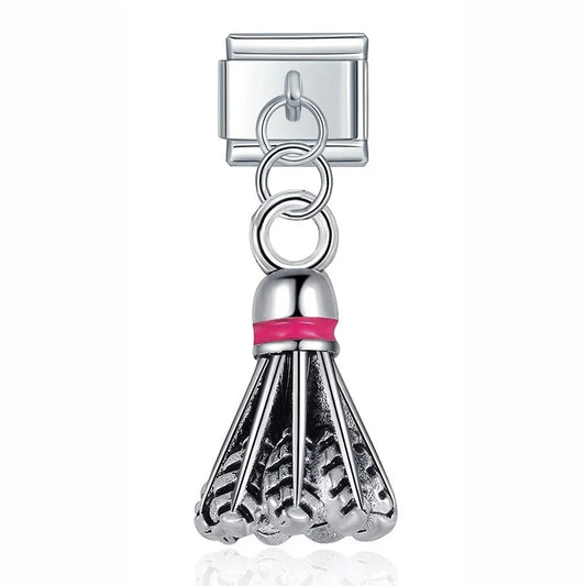 Charm volante de bádminton - Italian Charms