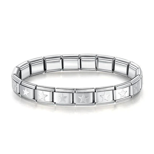 Pulsera Estrellas Italiana para Charms - Italian Charms